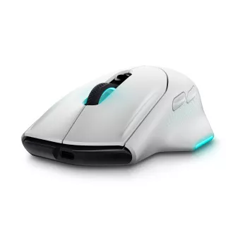 Dell Alienware 620M/Obročni/optični/desnoročni/26.000 DPI/brezžični brezžični/beli