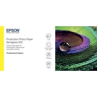 EPSON Production Photo Paper Semigloss 200 36 "x30m