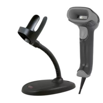 Honeywell Voyager XP 1470g - pripravljen na dezinfekcijo, 2D, črn, komplet USB, 1,5 m kabla, stojalo