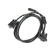 Kabel: RS232, črn, DB9, 5V, 2,9 m (9,5'), ravni, zunanji IO