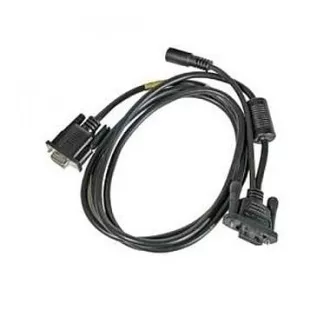 Kabel: RS232, črn, DB9, 5V, 2,9 m (9,5'), ravni, zunanji IO