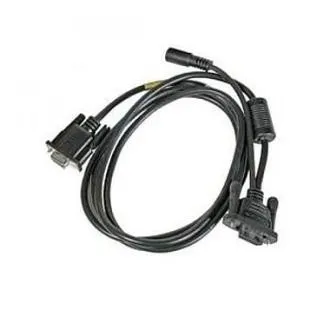 Kabel: RS232, črn, DB9, 5V, 2,9 m (9,5'), ravni, zunanji IO Kabel: RS232, črn, DB9, 5V, 2,9 m (9,5'), ravni, zunanji IO