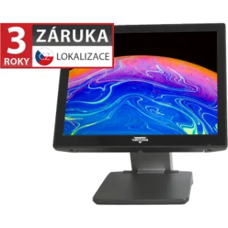 AerXPOS PP-9735, 15" 4:3 LCD LED, siv, Win 11 IoT