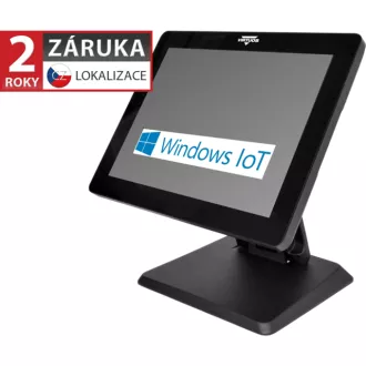 Virtuos BPOS BP-1588, 15" LCD LED, 400 cd/m2, i3-1011U, 8 GB RAM, 256 GB SSD, Win11 IoT, črna