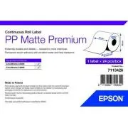 PP Matte Label Premium, Cont. Roleta, 51 mm x 29 mm
