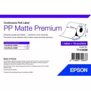 PP Matte Label Premium, Cont. zvitek, 102 mm x 29 mm