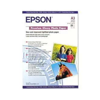 EPSON A3, visokokakovostni sijajni fotografski papir (20 listov)