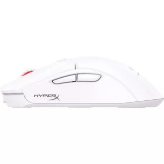HP HyperX Pulsefire Haste 2 Mini/Obročje/Optično/desna roka/26.000 DPI/Brezžični brezžični/beli