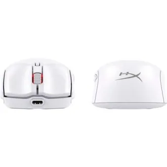 HyperX Pulsefire Haste 2 Mini/obročki/Optični/desna roka/26.000 DPI/Wireless/Wireless/White/bela