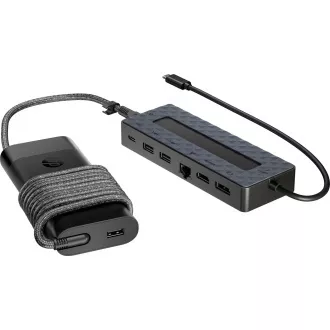 HP Univ. Kombinirani polnilec za prenosni računalnik in vozlišče USB-C-EURO