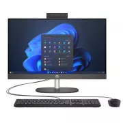 HP ProOne/240 G10/23,8"/FHD/i3-N300/8GB/512GB/UHD Xe/W11P/črna/1R