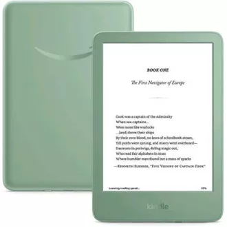 E-knjiga Amazon Kindle Touch 2024 (16 GB), matcha, z oglaševanjem