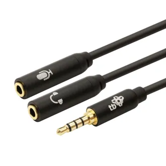 TB Touch Adapter 3,5 mm Mini Jack - 2x3,5 mm Mini Jack M/F TB Touch Adapter 3,5 mm Mini Jack - 2x3,5 mm Mini Jack M/F