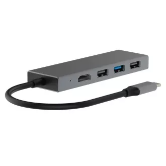Adapter TB USB-C 7v1 USB 3.0, 2xUSB 2.0, HDMI, PD, SD/TF