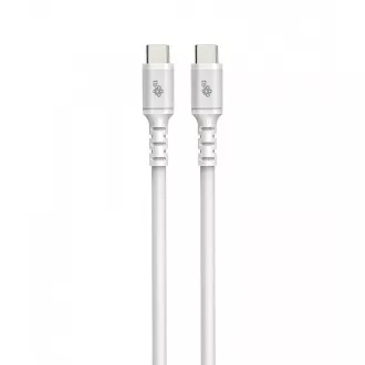 TB kabel USB-C bele barve 60W 1m