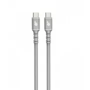 Kabel TB USB-C sive barve 60W 1m