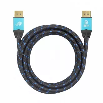 TB pleteni kabel DisplayPort 2.1, 2 m