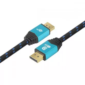 TB pleteni kabel DisplayPort 2.1, 2 m