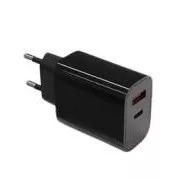 Črni polnilec TB Touch USB-C   USB-A