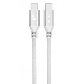 TB Touch USB C - USB C 240W, 1m, bela