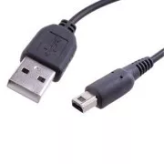 Avacom kabel USB (2.0), USB A moški - Nintendo 3DS moški, 1,2 m, okrogel, črn