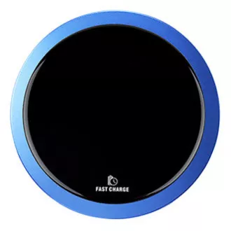 Povsem novo, Brezžični polnilec, ultra tanek, za telefon, modri, 5/9 V, 10 W, zaščita pred pregrevanjem, Qi Povsem novo, Brezžični polnilec, ultra tanek, za telefon, modri, 5/9 V, 10 W, zaščita pred pregrevanjem, Qi