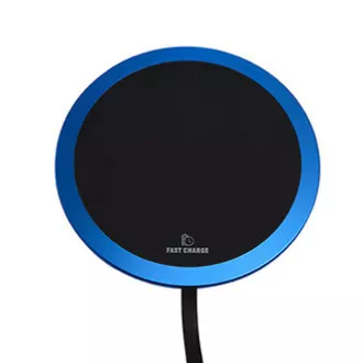 Povsem novo, Brezžični polnilec, ultra tanek, za telefon, modri, 5/9 V, 10 W, zaščita pred pregrevanjem, Qi Povsem novo, Brezžični polnilec, ultra tanek, za telefon, modri, 5/9 V, 10 W, zaščita pred pregrevanjem, Qi