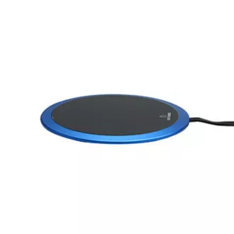 Povsem novo, Brezžični polnilec, ultra tanek, za telefon, modri, 5/9 V, 10 W, zaščita pred pregrevanjem, Qi Povsem novo, Brezžični polnilec, ultra tanek, za telefon, modri, 5/9 V, 10 W, zaščita pred pregrevanjem, Qi