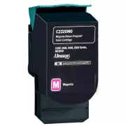 Lexmark C2320M0 - toner, magenta (purpuren)