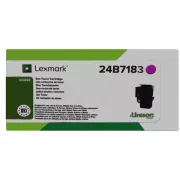 Lexmark 24B7183 - toner, magenta (purpuren)
