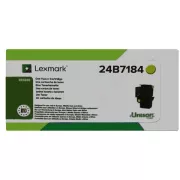 Lexmark 24B7184 - toner, yellow (rumen)
