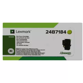 Lexmark 24B7184 - toner, yellow (rumen)