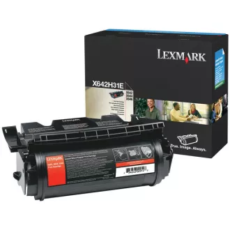 Lexmark X642H31E - toner, black (črn) Lexmark X642H31E - toner, black (črn)