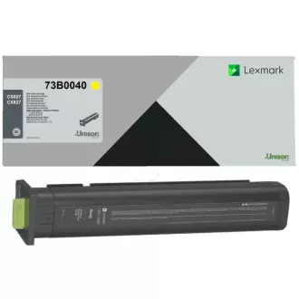 Lexmark 73B0040 - toner, yellow (rumen)