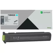 Lexmark 73B0020 - toner, cyan (azuren)