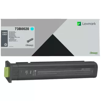 Lexmark 73B0020 - toner, cyan (azuren)