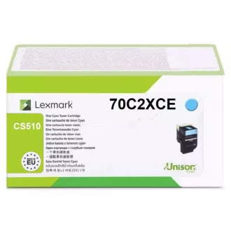 Lexmark 70C2XCE - toner, cyan (azuren) Lexmark 70C2XCE - toner, cyan (azuren)