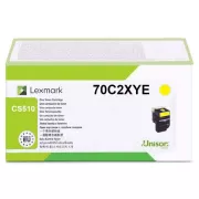 Lexmark 70C2XYE - toner, yellow (rumen)