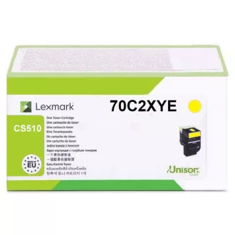 Lexmark 70C2XYE - toner, yellow (rumen) Lexmark 70C2XYE - toner, yellow (rumen)