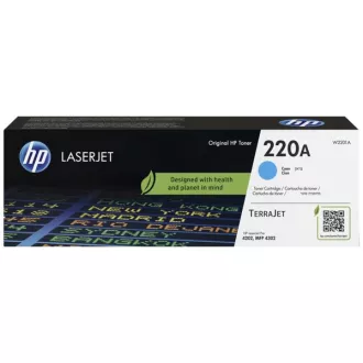 HP 220A (W2201A) - toner, cyan (azuren)