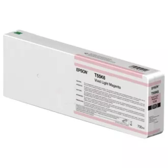 Epson C13T55K60N - kartuša, light magenta (svetlo purpuren)