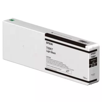 Epson C13T55K700 - kartuša, light black (svetlo črna)