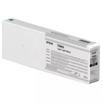 Epson C13T55K900 - kartuša, light light black (svetlo svetlo črna)