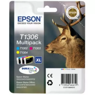Epson T1306 (C13T13064022) - kartuša, color (barvna)