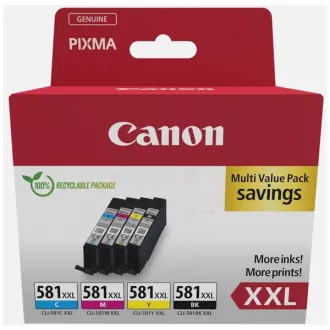 Canon CLI-581-XXL (1998C006) - kartuša, black + color (črna + barvna)