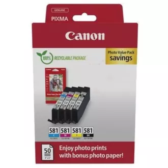 Canon CLI-581 (2106C004) - kartuša, black + color (črna + barvna)