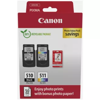Canon PG-510 (2970B017) - kartuša, black + color (črna + barvna)