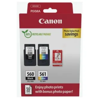 Canon PG-560 (3713C008) - kartuša, black + color (črna + barvna)