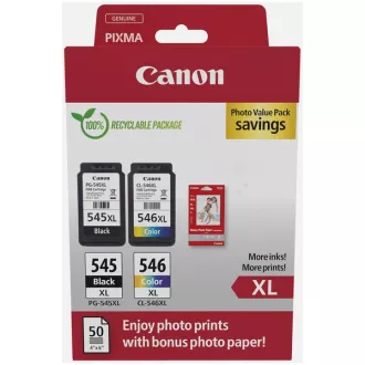 Canon PG-545-XL (8286B011) - kartuša, black + color (črna + barvna) Canon PG-545-XL (8286B011) - kartuša, black + color (črna + barvna)