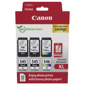 Canon PG-545-XL (8286B015) - kartuša, black + color (črna + barvna) Canon PG-545-XL (8286B015) - kartuša, black + color (črna + barvna)